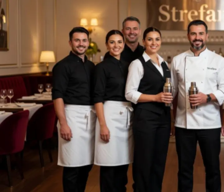 Zespół restauracji Strefaro – kucharze, barmani i obsługa